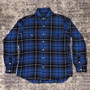 Vintage Polo Ralph Lauren Multi-Colored Plaid Button Up Shacket